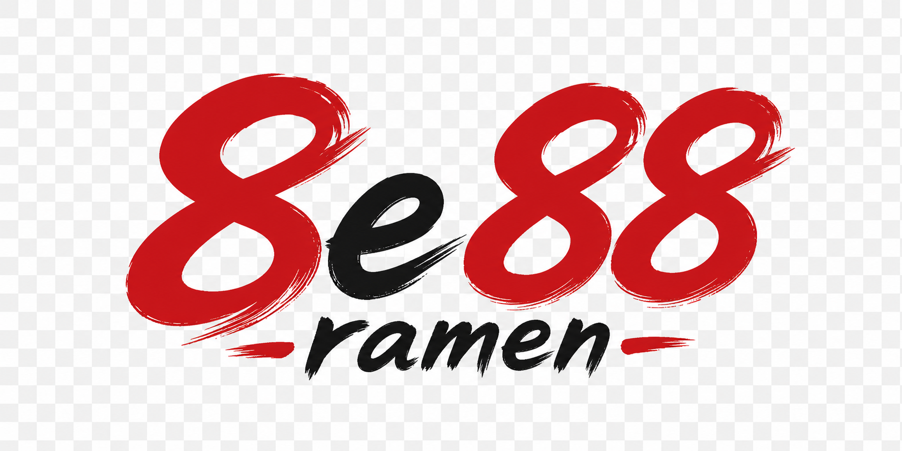 8e88 ramen Logo
